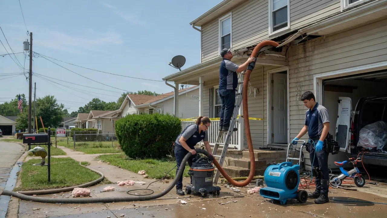 Water Damage Restoration in Worthington, WV near me
